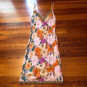 Anthro Floral Dress